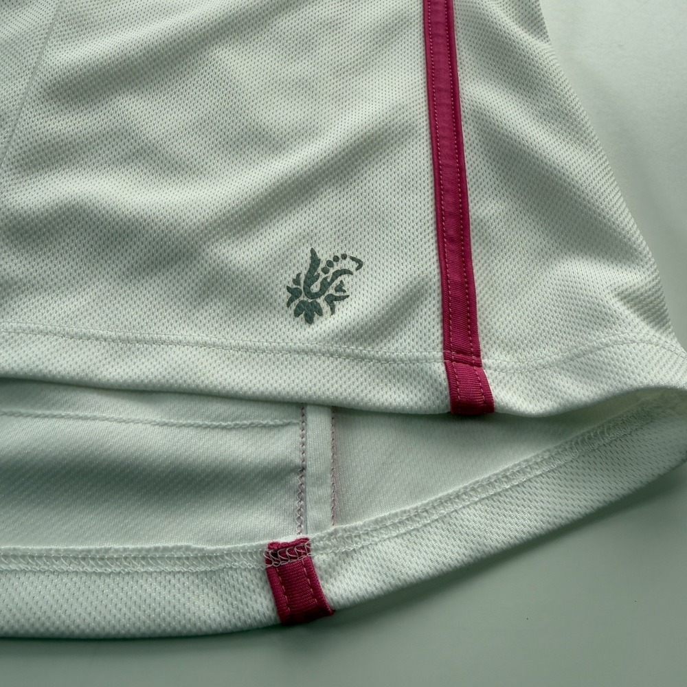 PEARL IZUMI Select 1/2 Zip Short‎ Sleeve Cycling Jersey Womens Medium White - Picture 5 of 14